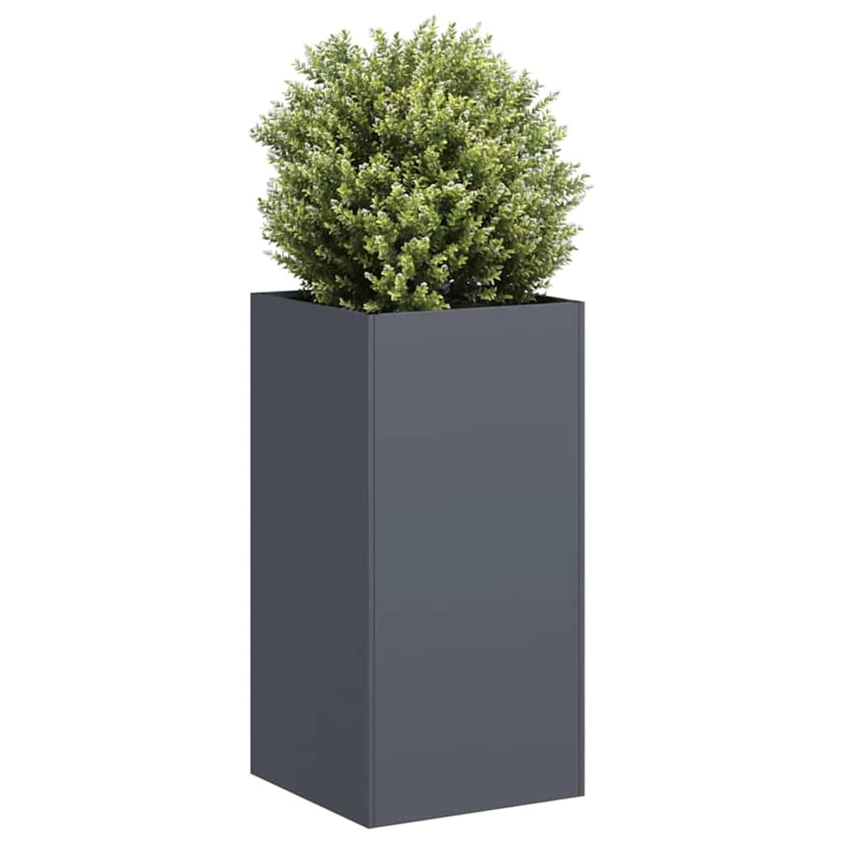 vidaXL Doniczka Antracyt 40x40x80 cm Stal walcowana na zimno