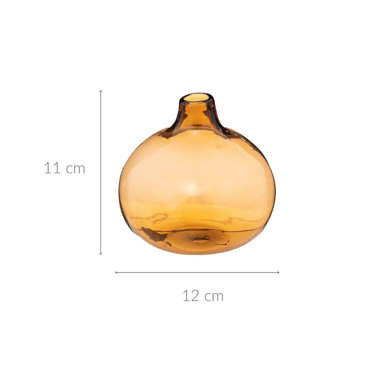 Wazon z kolorowego szkła, Ø 12 cm