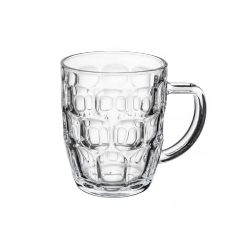 SZKLANY KUFEL na do piwa napoje z uchem 540 ml duży restauracji domu grill