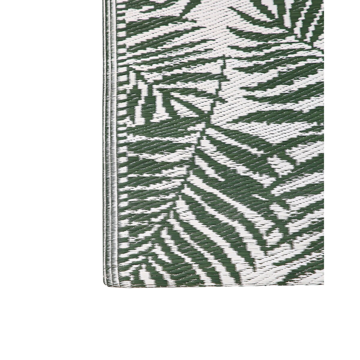 Dywan zewnętrzny 120 x 180 cm ciemnozielony KOTA