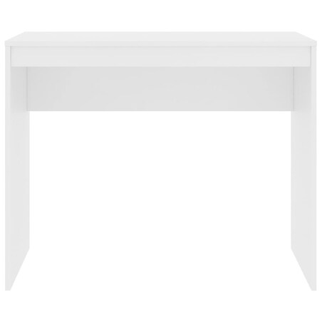 vidaXL Biurko, białe, 90x40x72 cm, materiał drewnopochodny