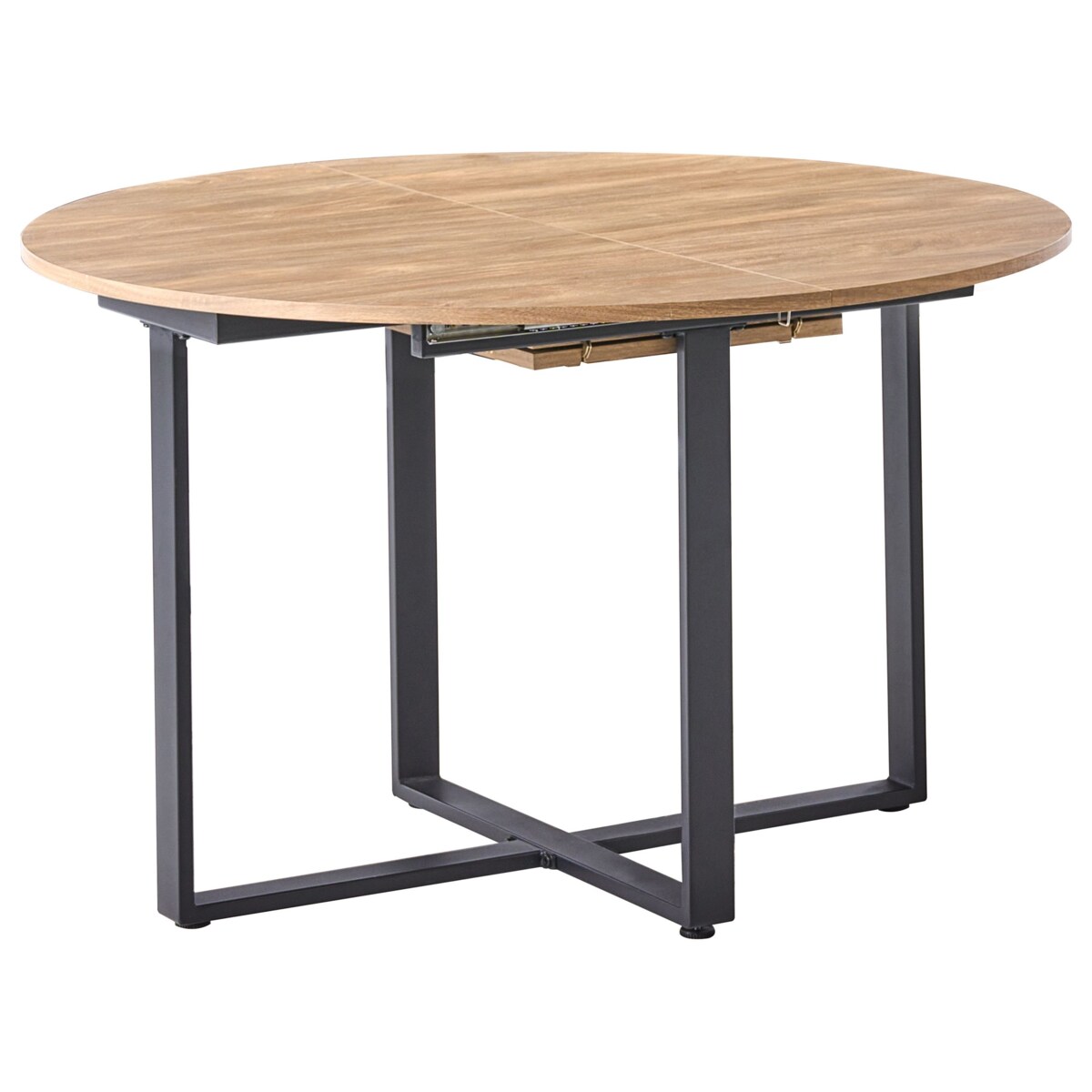 Stół do jadalni ALEXANDRINA Brązowy 120/160 cm 120 cm