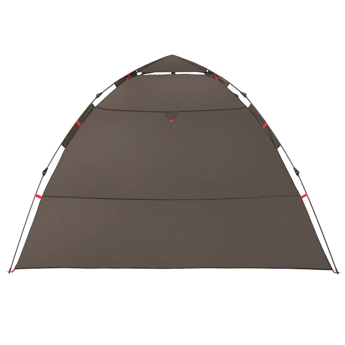 vidaXL Namiot wędkarski, 4-os., brązowy, szybko rozkładany
