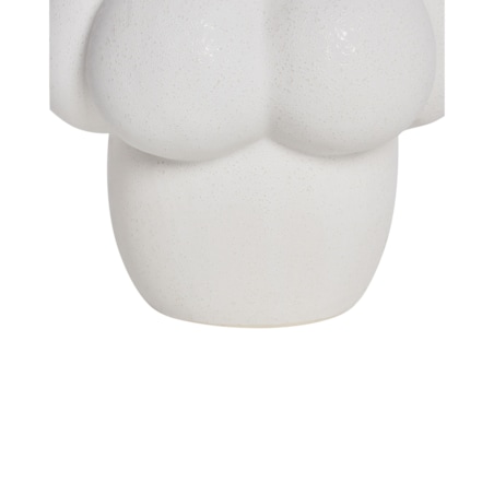 Kamionka Wazon na kwiaty 32 cm Biały VIMBA