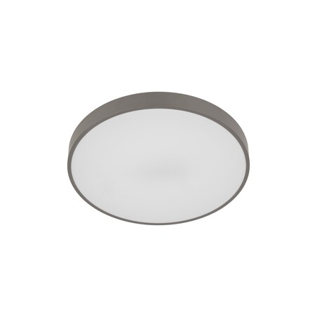 Lampa Sufitowa Łazienkowa Tk Lighting Velis Brązowy Plafon Led 30W Ip54 Zmienna Barwa, Ściemniany