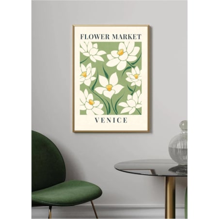 Poster Story, Plakat, Obraz - Flower Market Venice, wymiary 70 x 100 cm