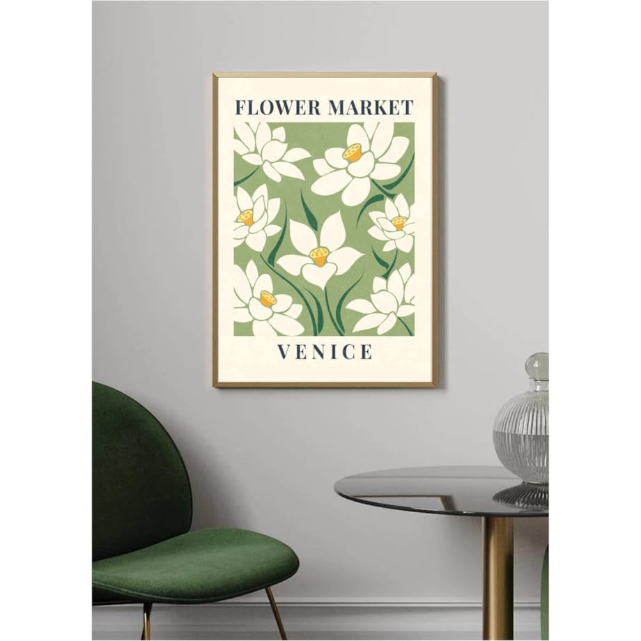 Poster Story, Plakat, Obraz - Flower Market Venice, wymiary 70 x 100 cm
