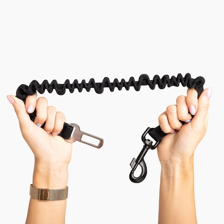 Pasy samochodowe z amortyzarotem "Green AF" - Rodzaj: Duży karabinek