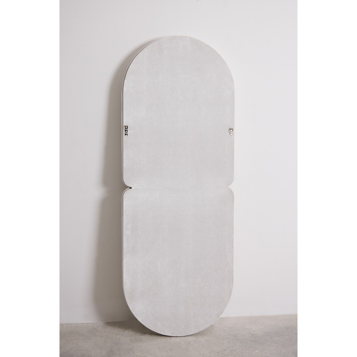 Lustro owalne w aksamitnej ramie Oval 160x60 cm