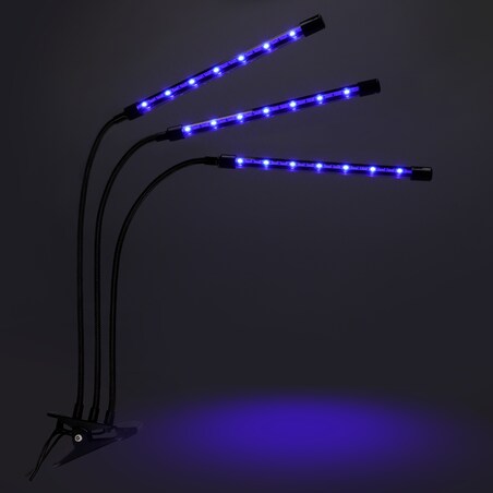 Lampa Led Do Wzrostu Roślin 60 Diod Timer 24 W Uprawa Roślin Do Domu Bez Zasilacza Sieciowego