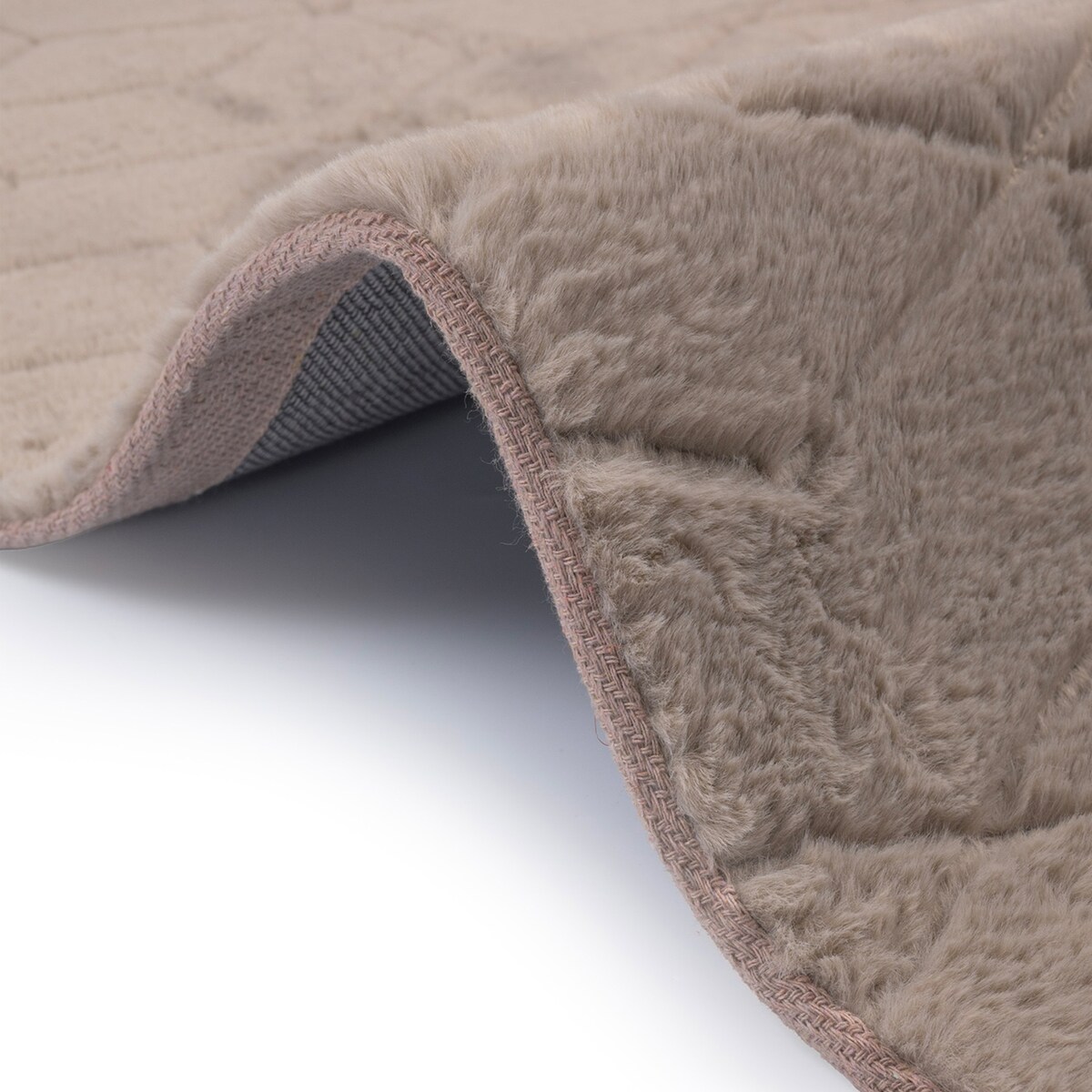 Dywan miękki Rabbit Prestige 120x160 cm e-floor OEKO-TEX beżowy