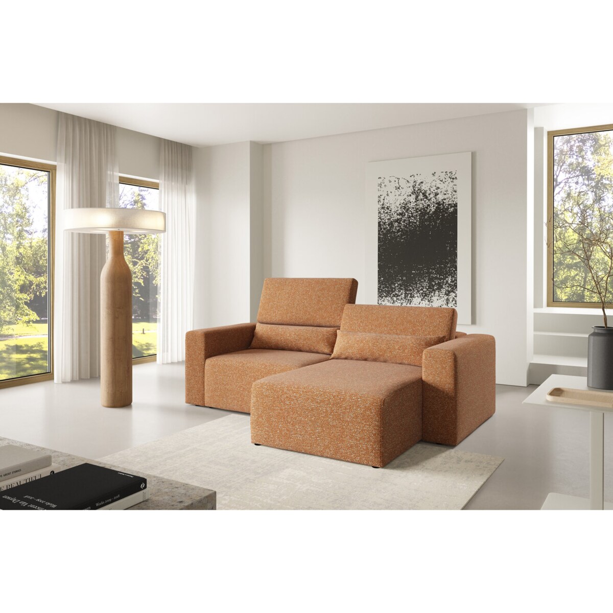 Narożnik Posejdon L modułowy premium Kolor: Puente 52