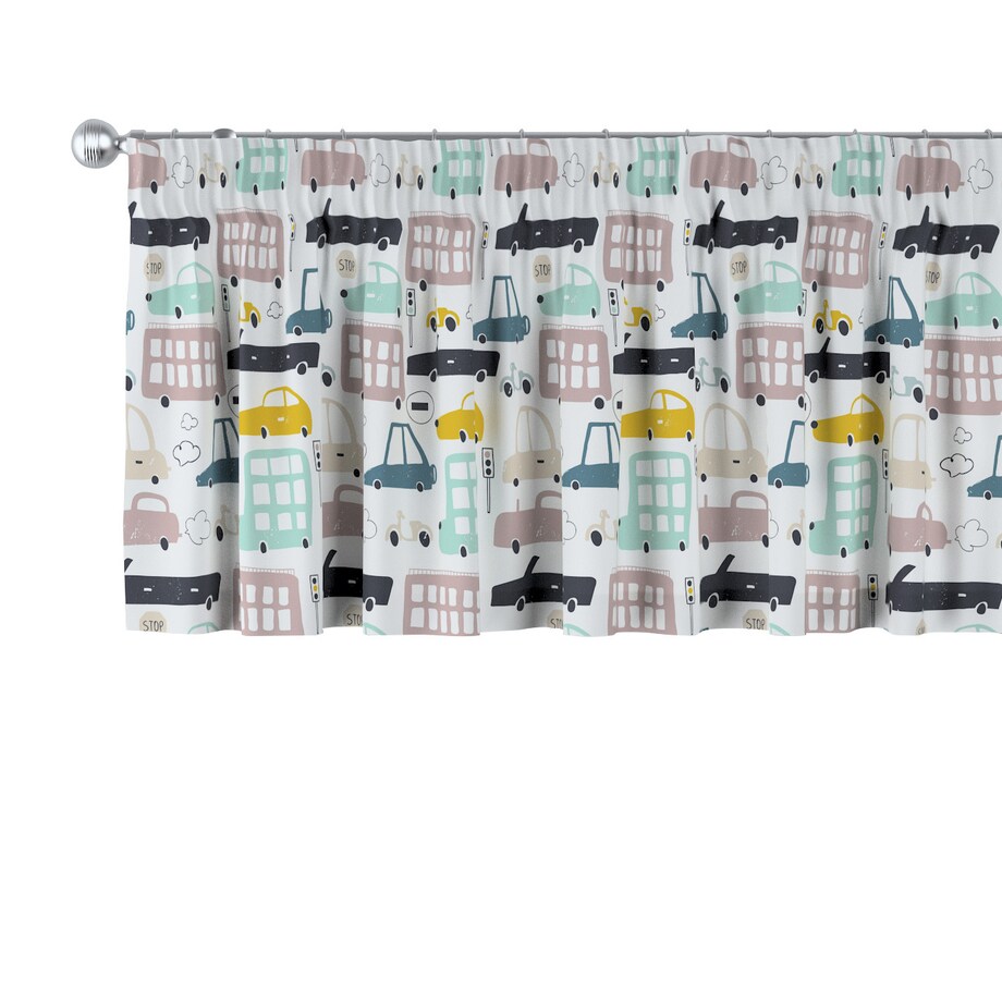 Lambrekin na taśmie marszczącej 260x40 kolorowy