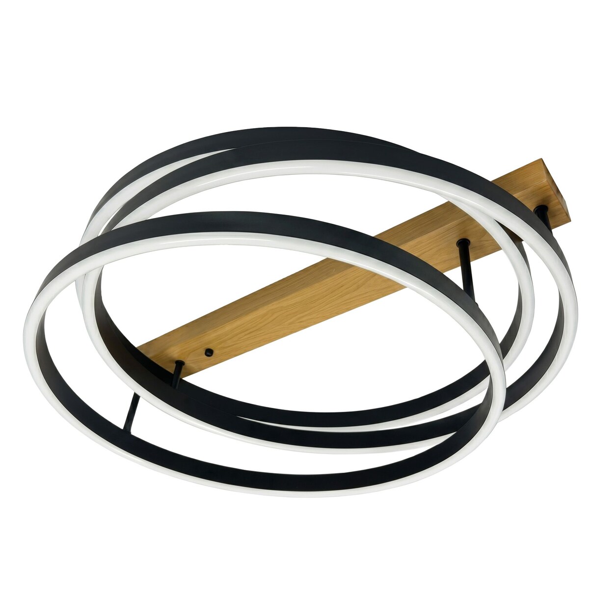 Lampa Sufitowa Swe058-C Led Czarny, Metal, Tworzywo Sztuczne