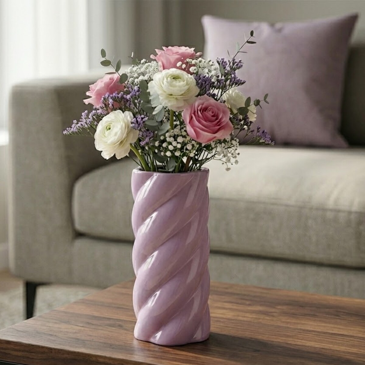 Wazon ceramiczny, Ø 12,5 x 25 cm