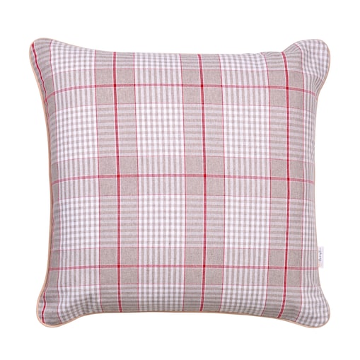 Poszewka dekoracyjna w klasyczną kratę Glen Check – 45 × 45 cm