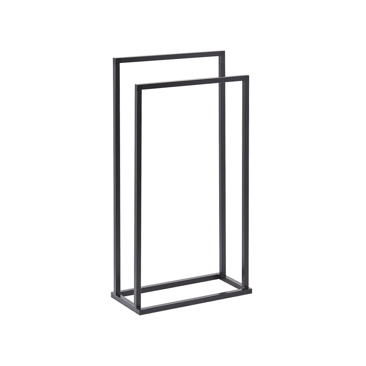 Stojak na ręczniki 45 x 85 cm czarny RECREO