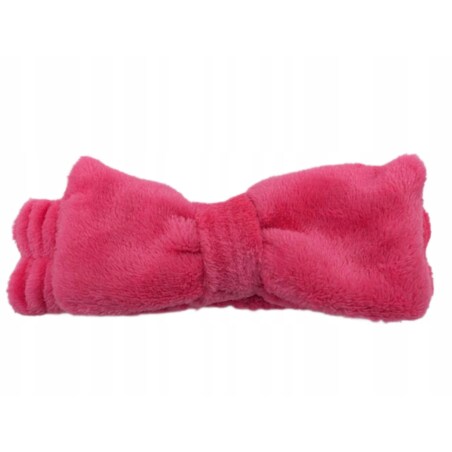 OPASKA kosmetyczna do włosów z uroczą kokardą dla kobiet NIE UCISKA GŁOWY