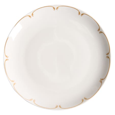 Zastawa stołowa 12-częściowa CHAROLI Porcelana Biały/ złoty