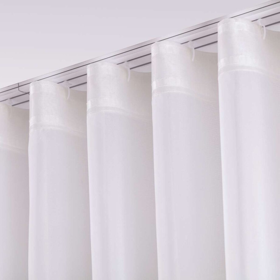 Firana na taśmie wave 300x265 ecru natural look