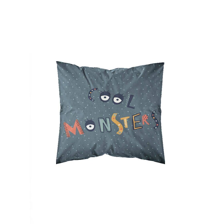 Pościel dziecięca 140x200 cm KOOL, dwustronna, wzór w potwory