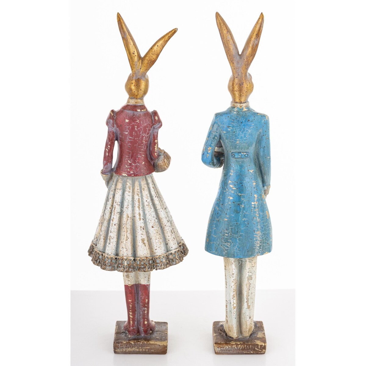 Dekoracja - para królików 31,5x6,5x5 i 31,5x9,5x8 cm CITTADINI-2