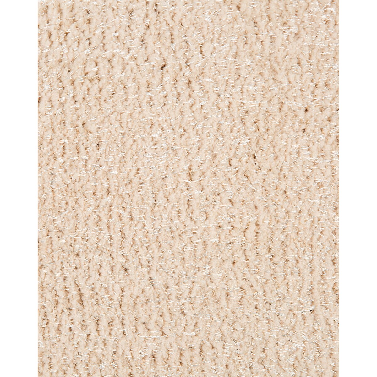 Dywan shaggy 80 x 150 cm beżowy DEMRE