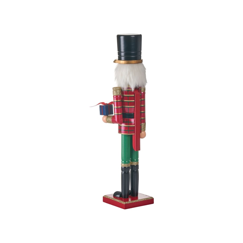 Figurka dekoracyjna RODSJON Dziadek do orzechów 50 cm Czerwony