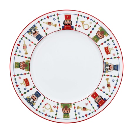 ROSE&TULIPANI THE CHRISTMAS BAND Talerz obiadowy 25 cm
