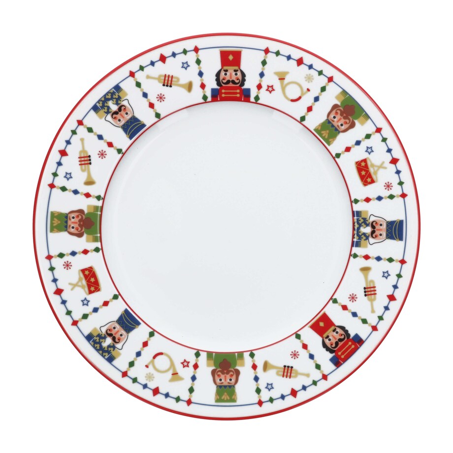 ROSE&TULIPANI THE CHRISTMAS BAND Talerz obiadowy 25 cm