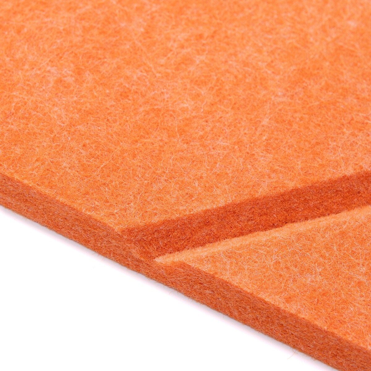 Zestaw 2 szt panel filcowy Felly 40x40 cm płytka kwadrat pomarańczowy