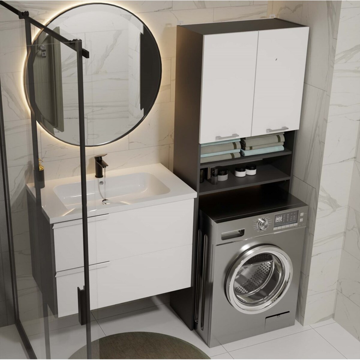 Szafka na pralkę Pola DK ANTBIA