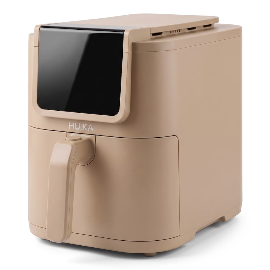 Frytkownica beztłuszczowa Air Fryer 5 L 1500 W HU.KA CrunchUp - Dune Sand