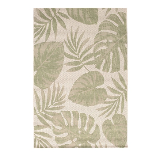 Dywan Cottage beige/ jungle green 120x170cm, 120 x 170 cm
