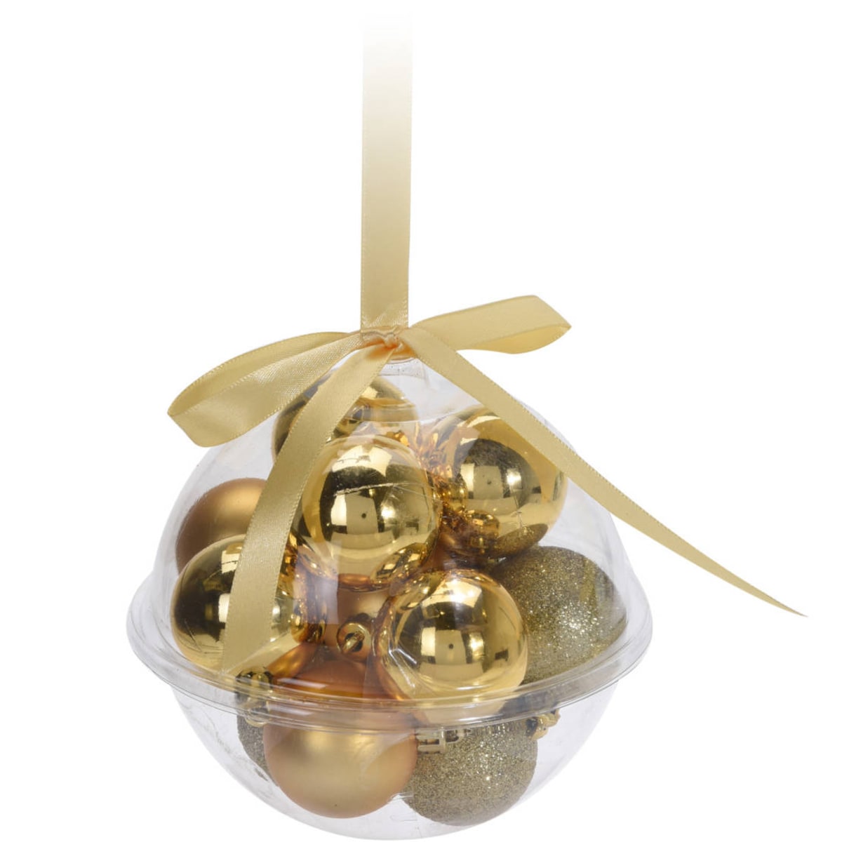 Bombki choinkowe, 14 sztuk, Ø 4 cm