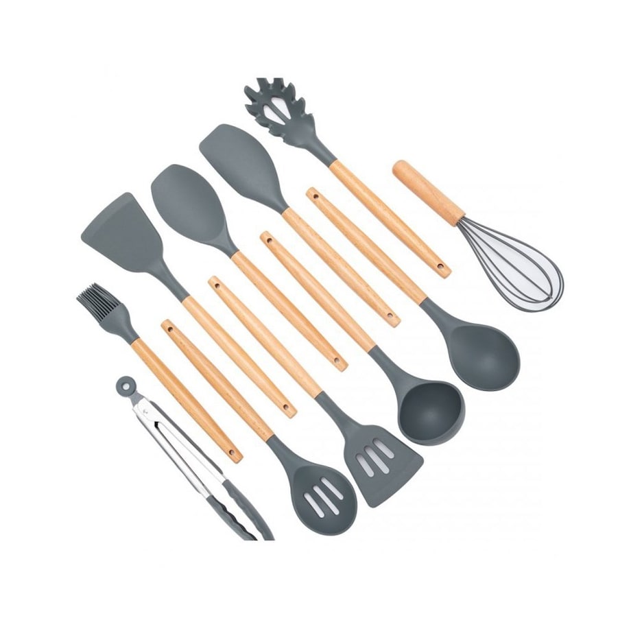 Elitehoff zestaw 12 przyborów kuchennych w stojaku 48649