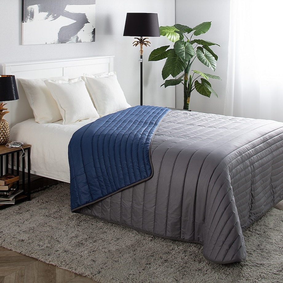 Narzuta pikowana Soft Touch 220x240cm Blue 220x1