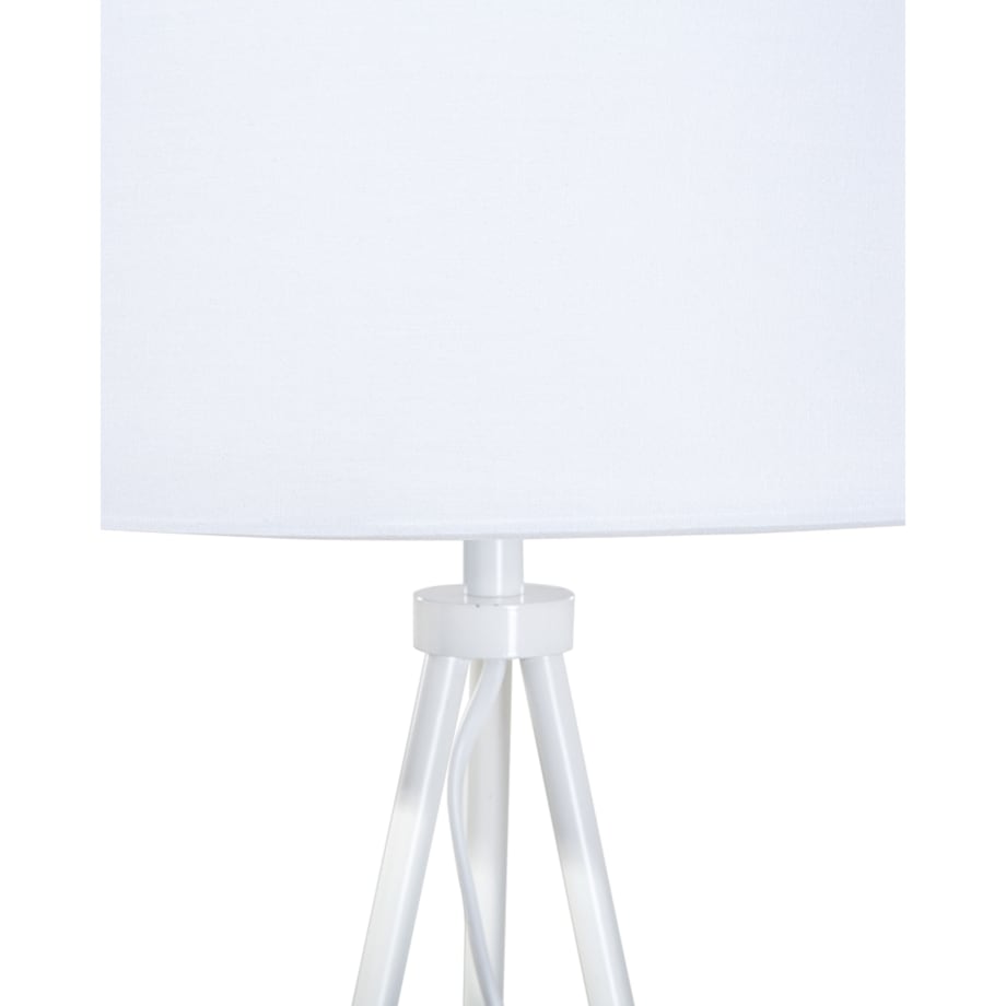 Lampa podłogowa biała SAMBRA