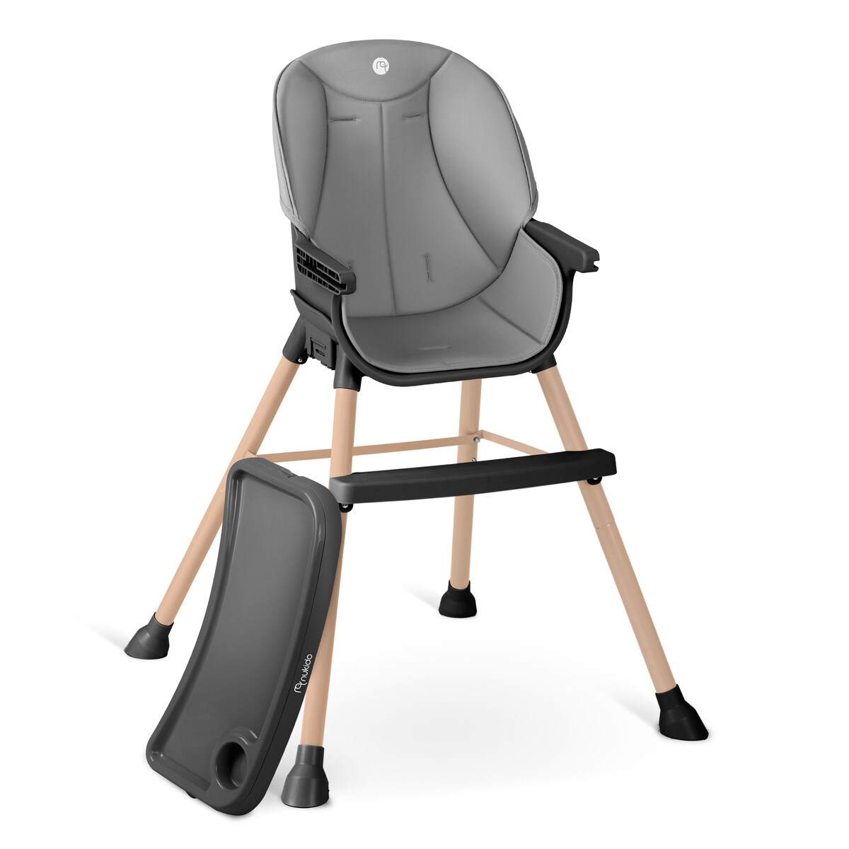 Krzesełko do karmienia dla dzieci regulowane fotelik Nukido