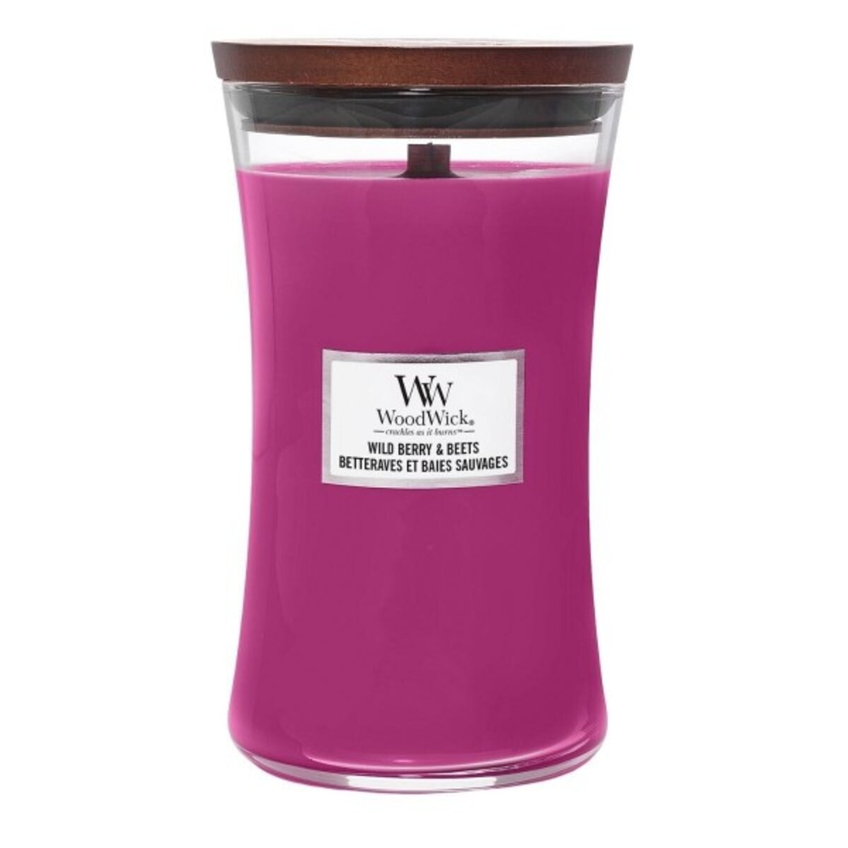 WoodWick świeca duża WILD BERRY & BEETS