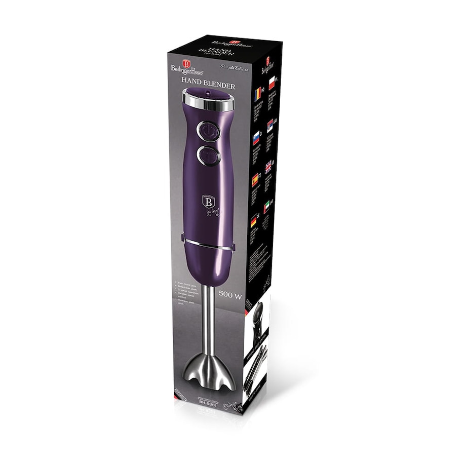 Blender ręczny 500W BERLINGER HAUS Purple Eclipse