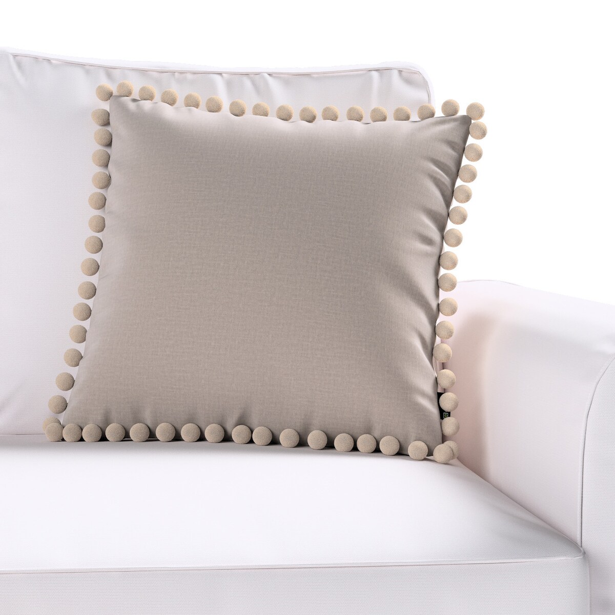 Poszewka Wera na poduszkę 45x45 beżowy welwet