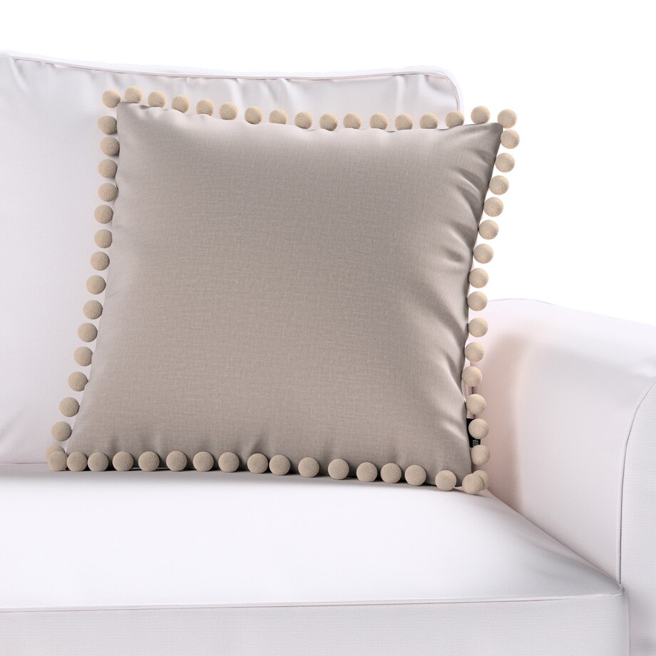 Poszewka Wera na poduszkę 45x45 beżowy welwet