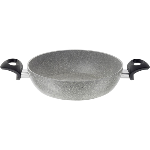 Głęboka patelnia granitowa indukcyjna z 2 uchwytami Ballarini Ferrara - 28 cm