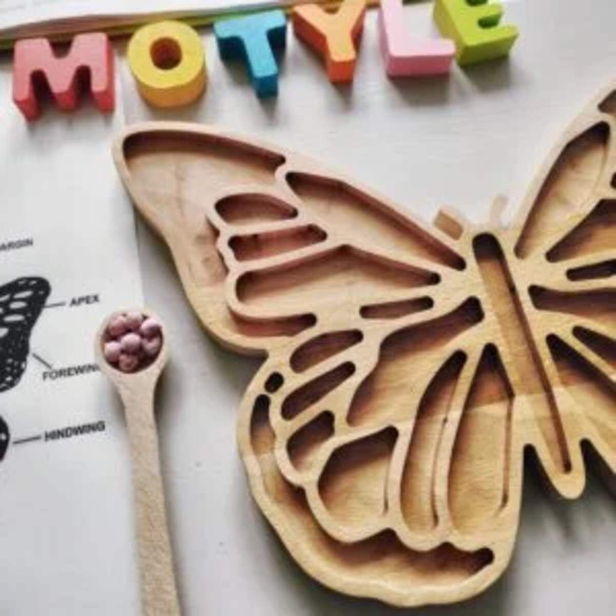 Wysypywanka sensoryczna Motyl