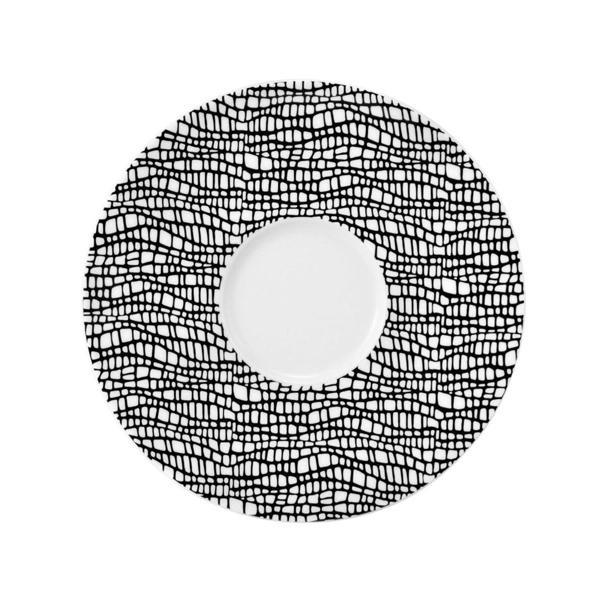 SELTMANN LIFE FASHION GLAMOROUS BLACK Zestaw 6 spodków 16.5 cm