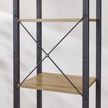 Regał 40X30X187,5 Cm Sonoma