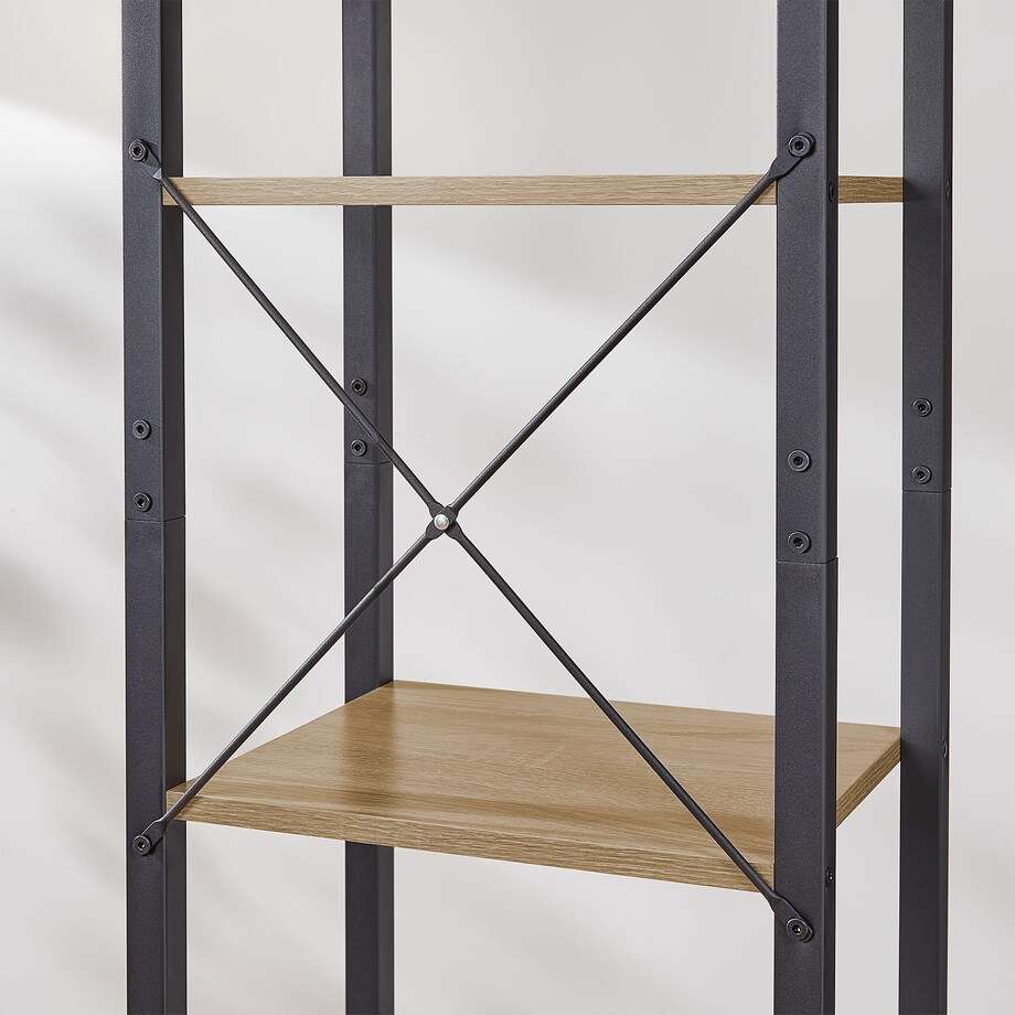 Regał 40X30X187,5 Cm Sonoma