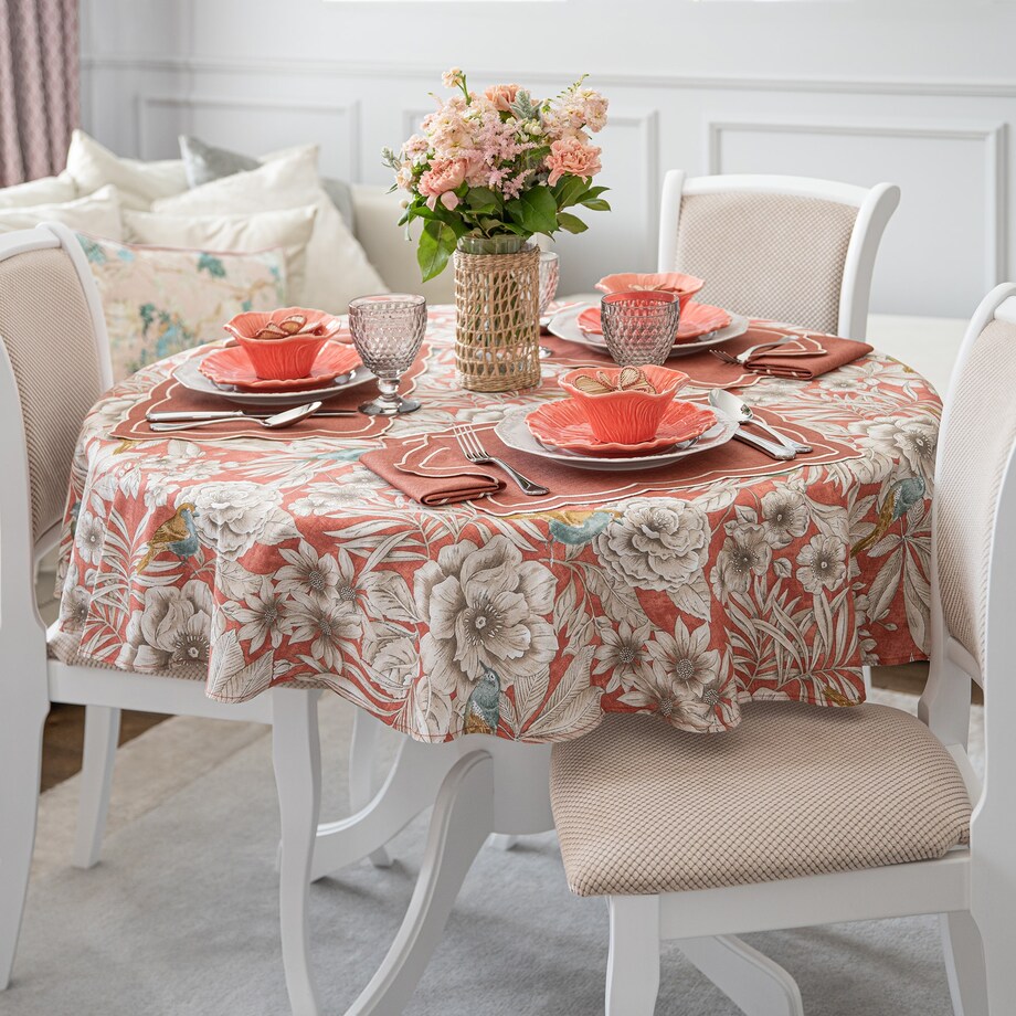 Haftowane podkładki Rust Onde - 4 sztuki