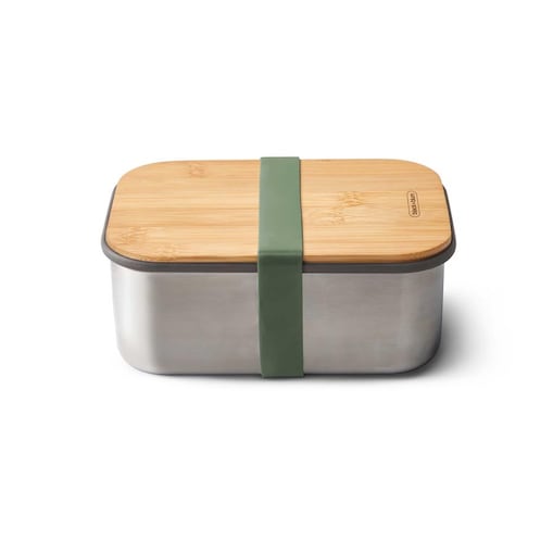 Lunch box L Box Appetit oliwkowy, Black+Blum